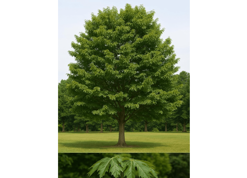 Sawtooth Oak Tree Seedling (6–12") – Fast-Growing Shade Tree with Wildlife Appeal (3 Seedlings)