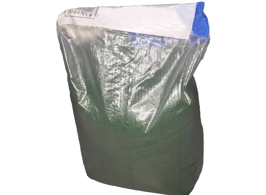 Envirofill Green Silica Sand for Landscape Artificial Turf Synthetic Grass - 50 Pound Bag of 12/20 Coated Sand