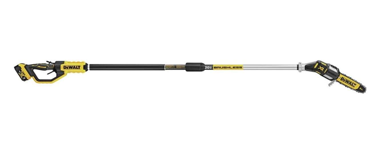 DEWALT 20V MAX* XR Pole Saw, 15-Foot Reach (DCPS620M1)
