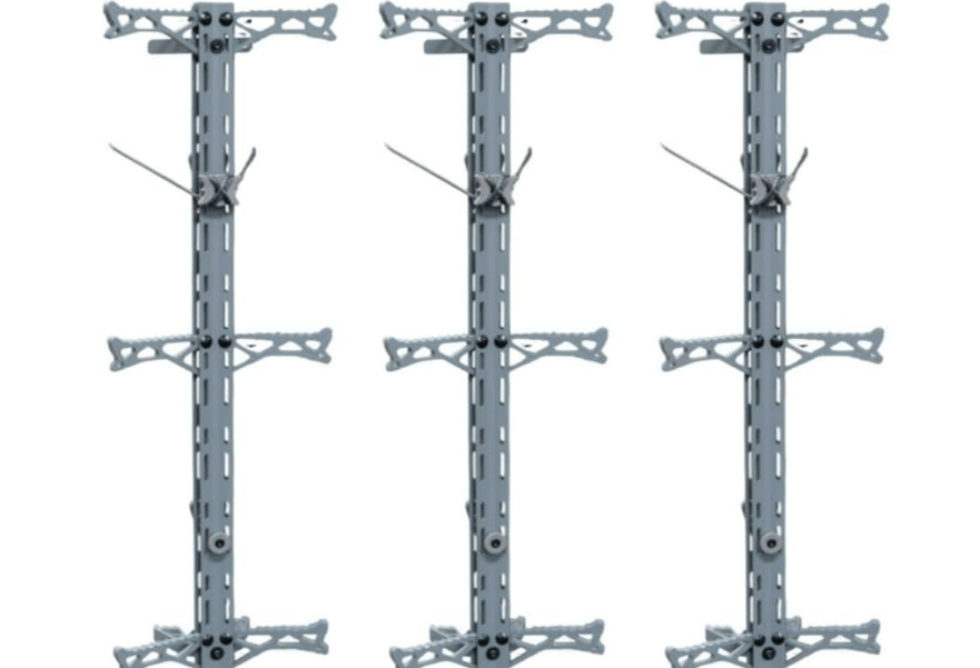 Hawk Hunting Helium 30-Inch Gen 2 Climbing Stick with Lightweight Helium Rope, Silent Stack Nesting System, and Silent Lock Technology (3-Pack