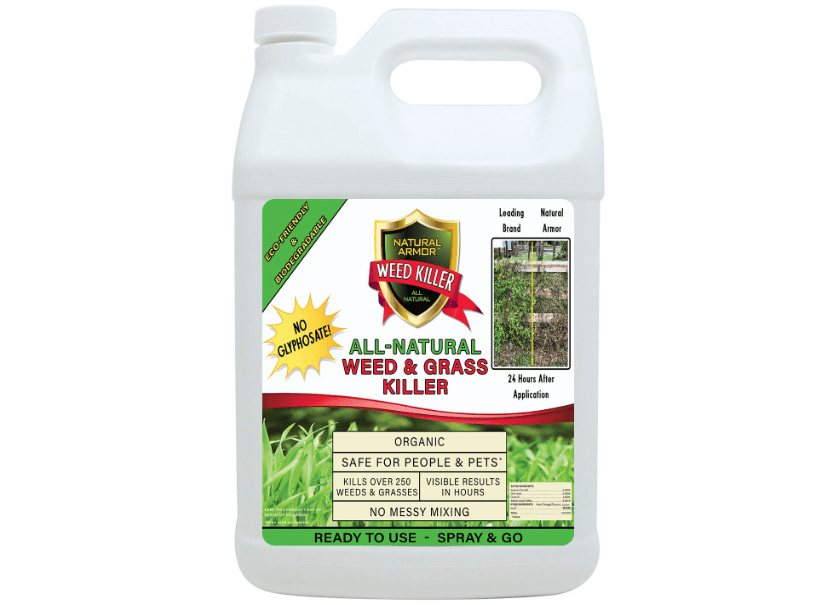 Natural Armor Weed and Grass Killer All-Natural Concentrated Formula. Contains No G