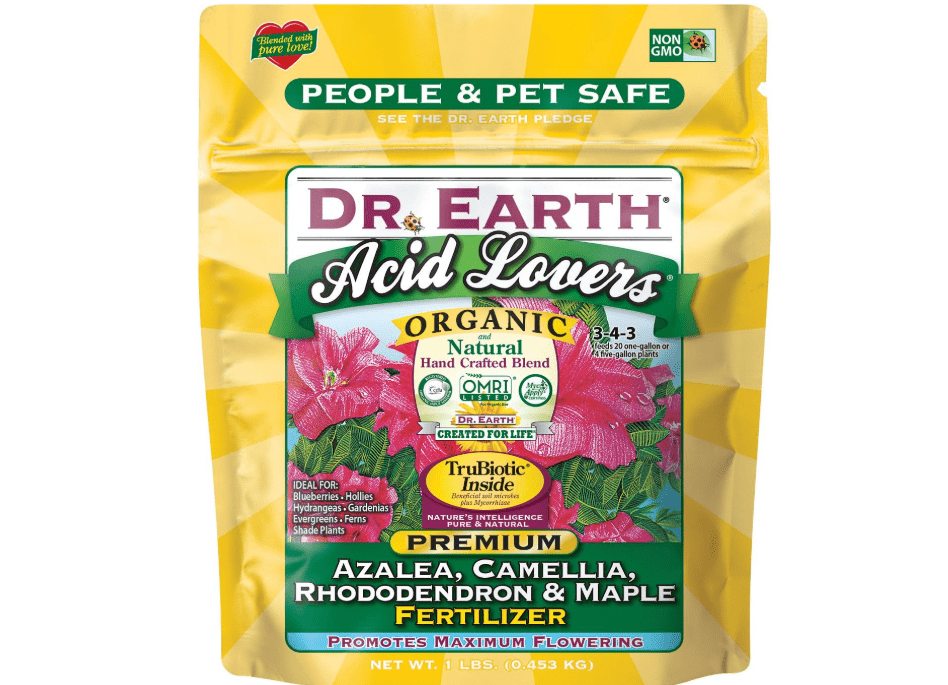 Dr. Earth Organic & Natural MINI Acid Lover Azalea, Camellia, Rhododendron & Maple Fertilizer