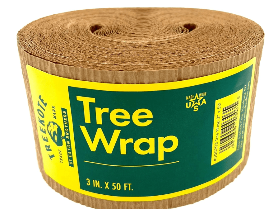 Treekote 3" x50' Tree Wrap - Weather Resistant Tree Protection - Tree Trunk Wrap for Frost, Sun and Moisture - Tree Guard for Fruit Trees, Shrubs