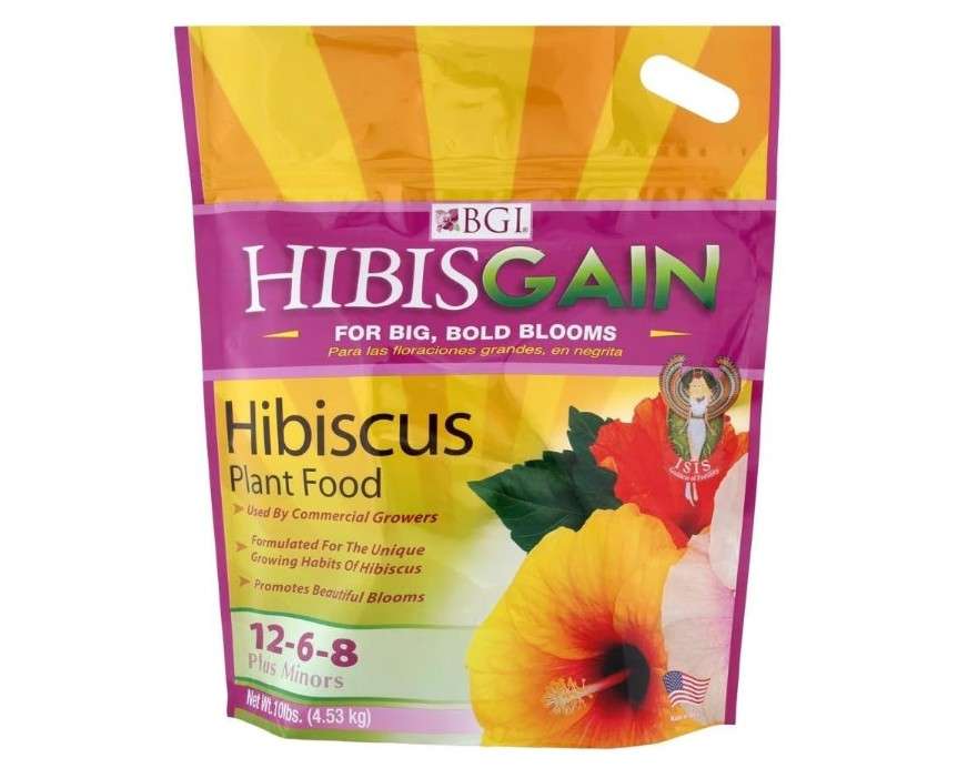 BGI Fertilizers HIBISGAIN, Hibiscus Fertilizer, 10lb Bag