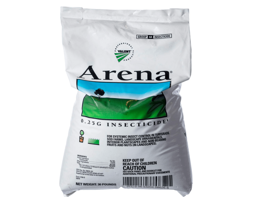 
Arena .25 Granular Insecticide Grub Control Turfgrass Controls White Grubs 30 Lb Not For Sale To: California