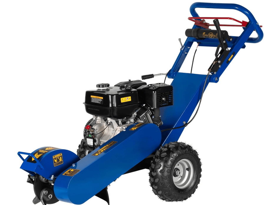 
BILT HARD 15HP 420cc Gas Power Stump Root Grinder, 23.6'' Cutting Height, 10'' Cutting Depth, Wheel Brake System, Gas Stump Grinder for Tree