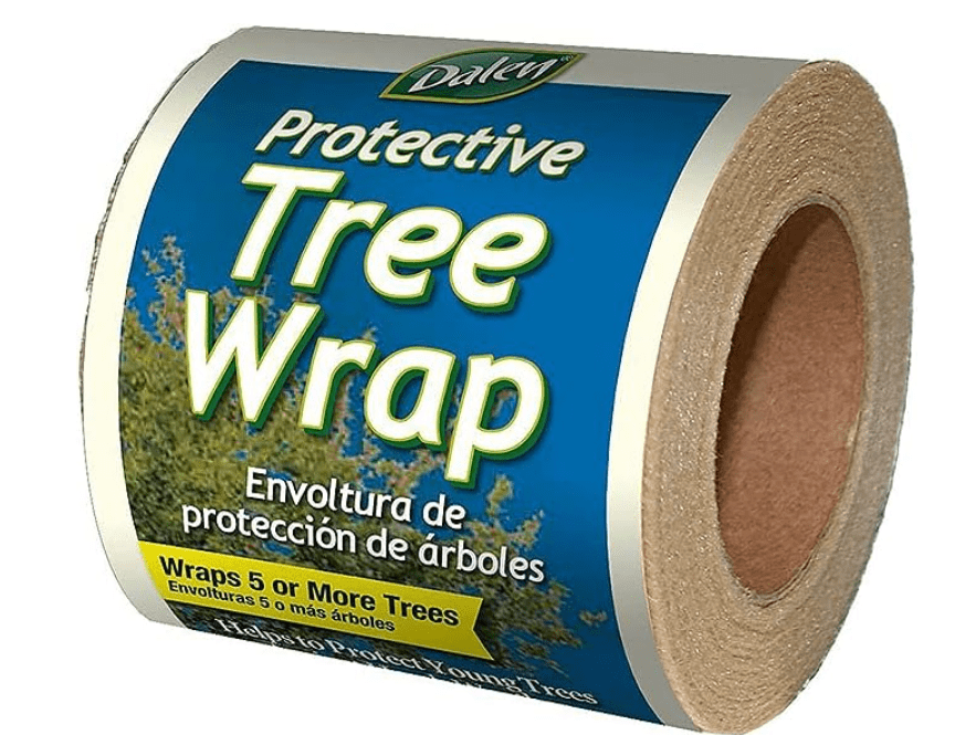 Dalen Protective Tree Wrap and Breathable Material – Non-Toxic and Reusable Protection – Stimulates Faster Growth and Healthier Trees – 3" Wide x 5