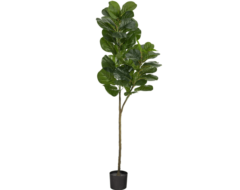 Nearly Natural 4.5ft. Fiddle Leaf Fig Artificial Tree