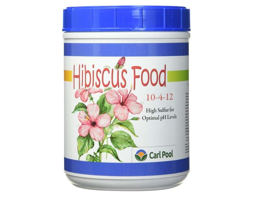 Carl Pool Hibiscus Plant Food 10-4-12 4 Lbs