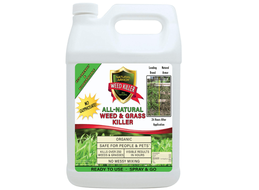 Natural Armor Weed and Grass Killer All-Natural Concentrated Formula. Contains No Glyphosate (320 OZ. 2.5 Gallon)