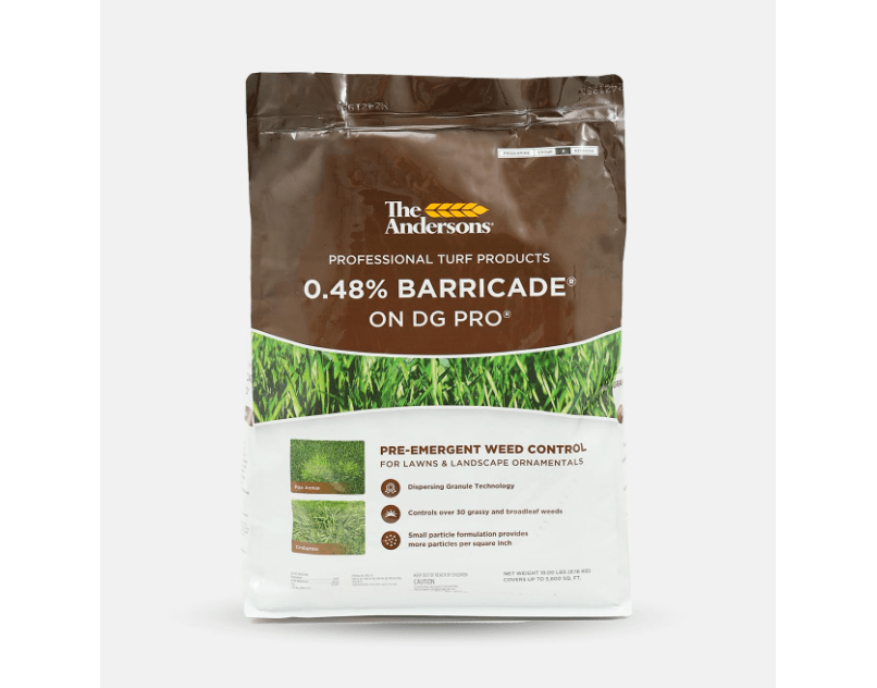 
The Andersons Barricade Professional-Grade Granular Pre-Emergent Weed Control - Covers up to 5,800 sq ft (18 lb)