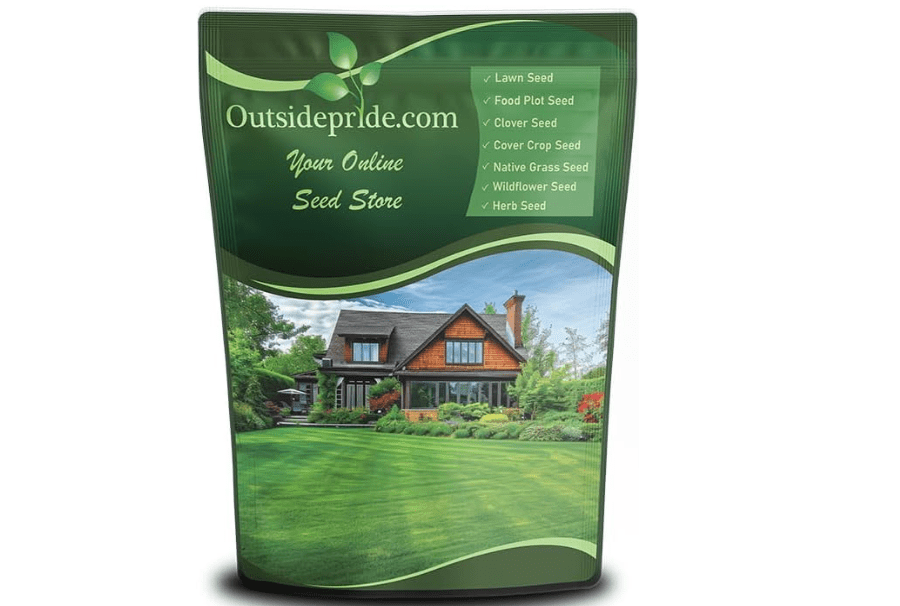 Outsidepride Midnight Kentucky Bluegrass Seed - 5 Lbs. Cold & Drought Tolerant, Sun-Loving Lawn Grass Seed, w/High Traffic Tolerance & Deep Root.