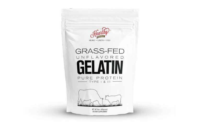Hearthy Foods Beef Gelatin Powder Unflavored Gelatin Powder for Women and Men | Keto and Paleo Friendly Pure Protein Type 1 & 3, Grass-Fed Halal...