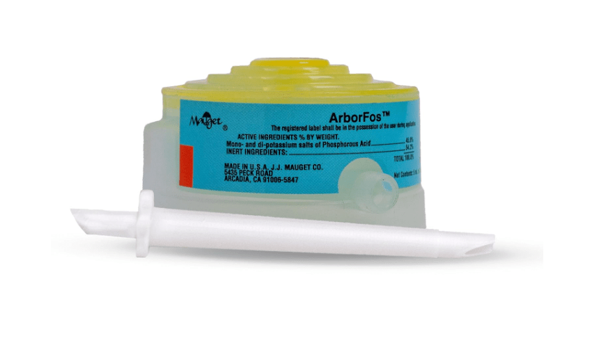  Mauget ArborFos Injector - 5ml Fungicide for Trees, 45.8% Phosphoric Acid for Stronger Immunity & Vibrant Leaves, Spill-Proof Fungicide for Mold Removal