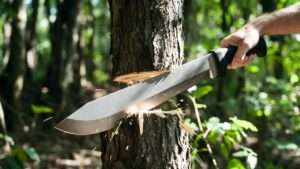 best machete for cutting trees