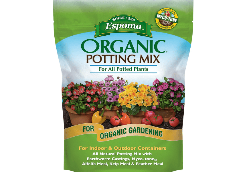 Espoma Organic Potting Soil Mix - All Natural Potting Mix for All Indoor & Outdoor Containers Including Herbs & Vegetables. for Organic Gardening