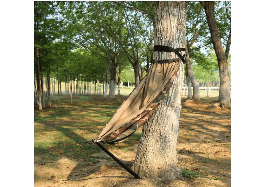 ZAIXIA Camouflage Camping Chair Hunting Hammock Seat Hunting Hammock Chair Portable and Light Weight Camping Stool on Tre