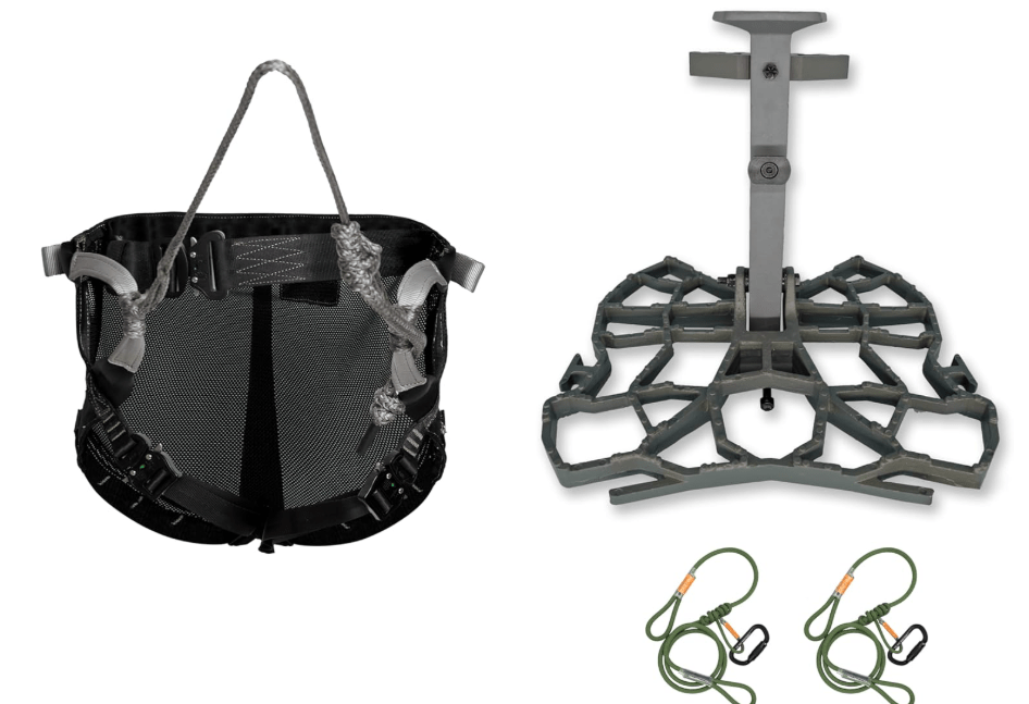 XOP Complete Tree Saddle Hunting System, Includes Saddle Hunting Platform, Mutant Saddle Harness
