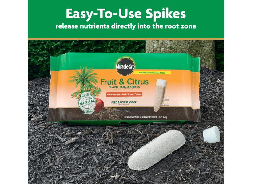 Miracle-Gro Fruit & Citrus Plant Food Spikes