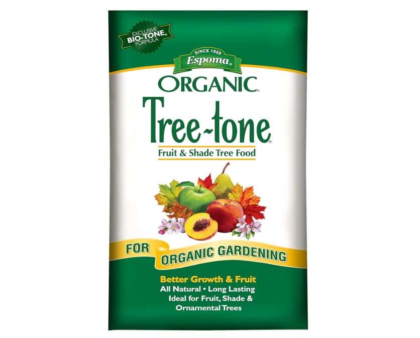 Espoma Organic Tree-Tone 6-3-2 Natural & Organic Fertilizer and Plant Food; 36 lb. Bag; Organic Fertilizer for All Trees. Use for Fruit Trees Like Peach...