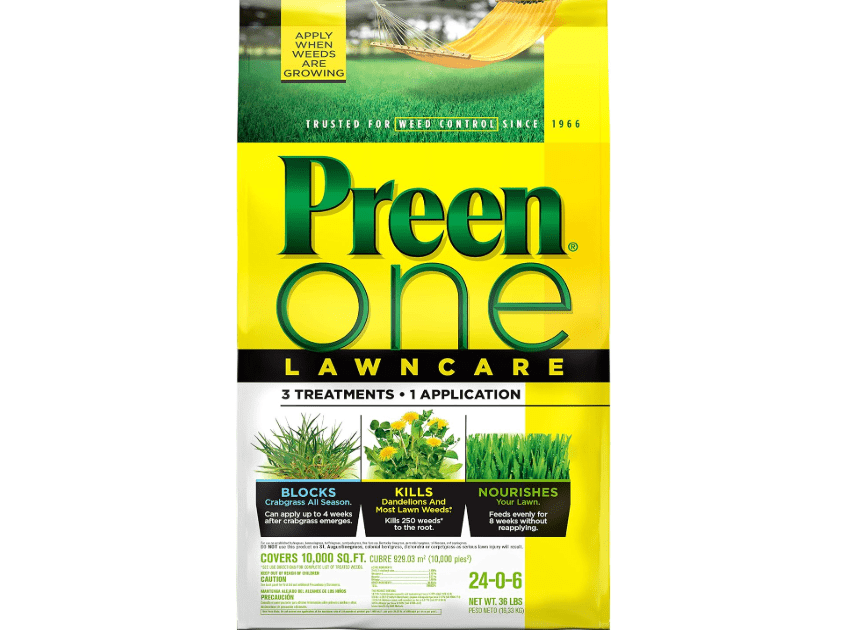
Preen One Lawncare - 36 lb. - Covers 10,000 sq.