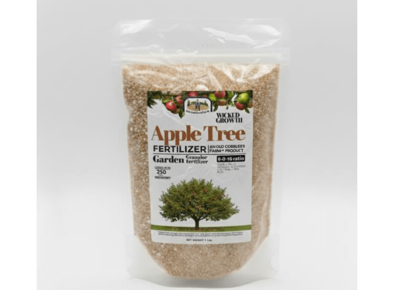 Old Cobblers Farm™ Wicked Growth Apple Tree Fertilizer-Boost Fruit Yield & Tree Health, Enhanced with Nutrients for Lush Growth–All Apple Varieties
