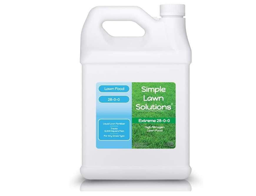 Maximum Green & Growth Fertilizer High Nitrogen 28-0-0 Lawn Food Liquid Fertilizer- Spring & Summer- Any Grass Type- Simple Lawn Solutions -...