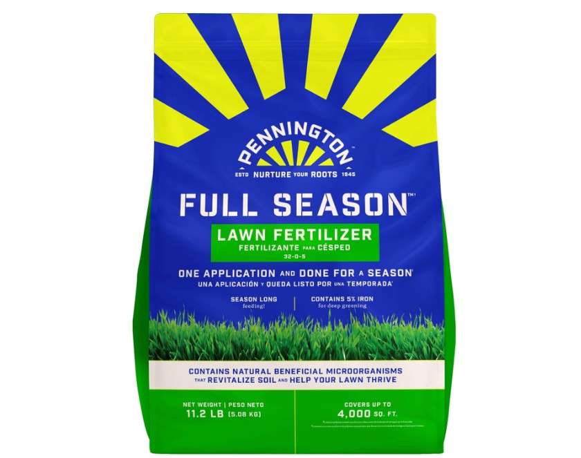 Pennington Full Season Lawn FERT 4M 32-0-5 RF 3/11.2LB
