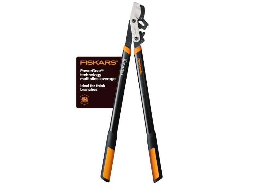 Fiskars 32-Inch Loppers for Tree Trimming, Heavy Duty, Low-Friction Sharp Steel Blade, Branch Cutter up to 2-Inch Diameter Cut Capacity, PowerGear2...