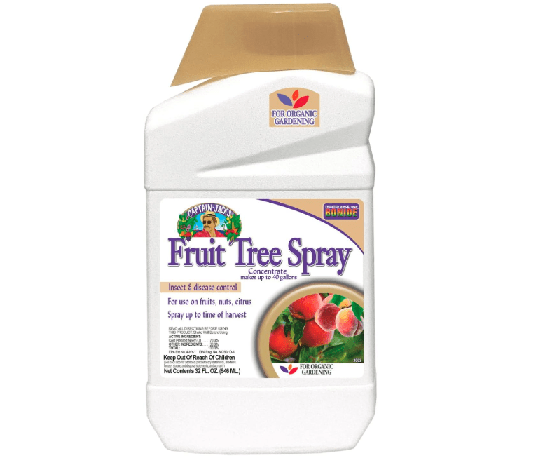 
Bonide Captain Jack's Fruit Tree Spray, 32 oz Concentrate, Insect & Disease Control Spray for Organic Gardening