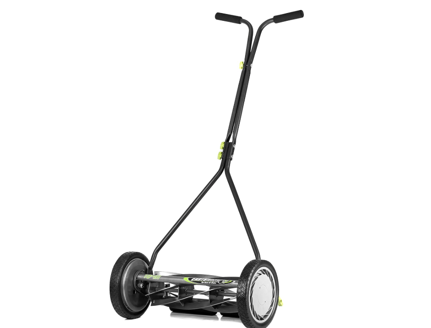 
Earthwise 1715-16EW 16-Inch 7-Blade Push Reel Lawn Mower, Grey