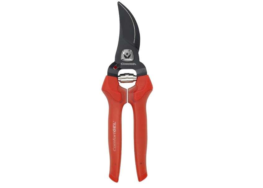 Corona BP 3214D ComfortGEL Bypass Hand Pruner, 3/4-inch cut , Red