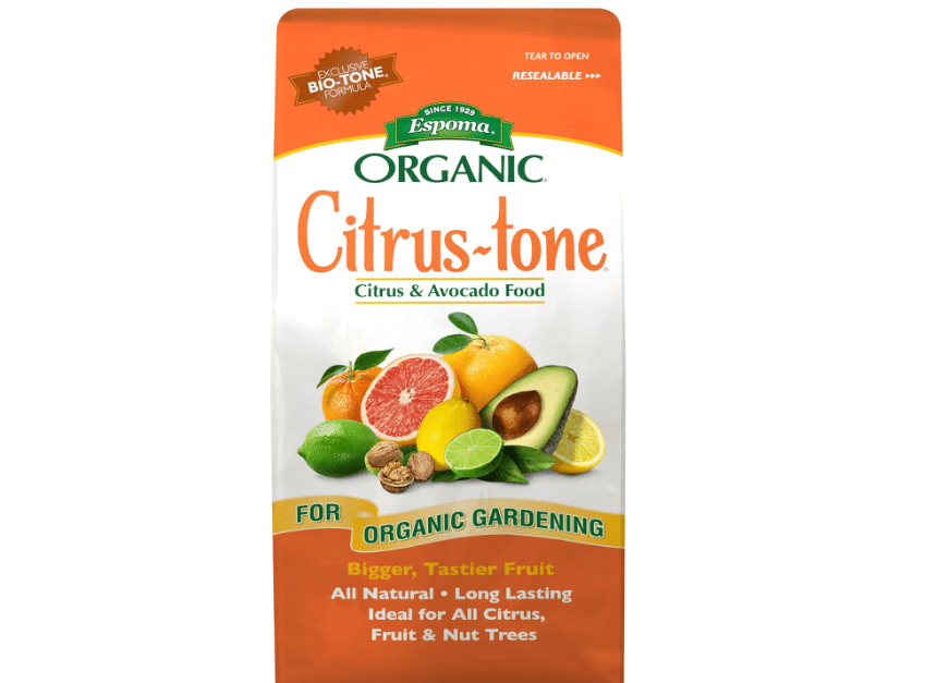 Espoma Organic Citrus-Tone 5-2-6 Natural & Organic Fertilizer and Plant Food for All Citrus, Fruit, Nut & Avocad