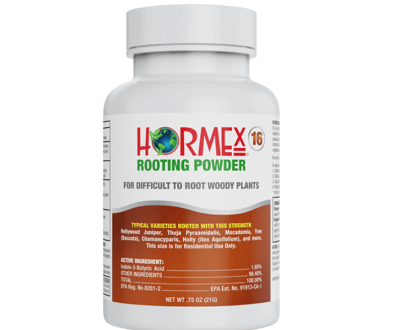 
Hormex Rooting Hormone #16 - Highest-Potency Rooting Powder for Hard-to-Root Woody Plants & Tree Cuttings | Ensures Propagation Success for Difficult...