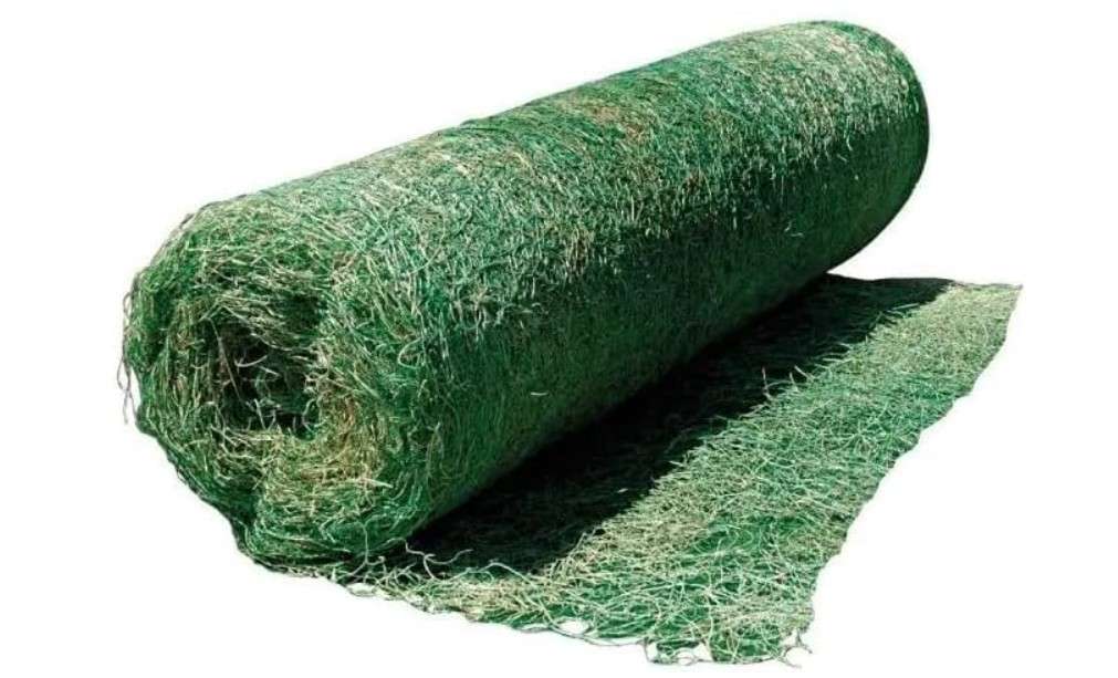 Farm Plastic Supply - American Excelsior QuickGrass Pro - Green Erosion Control Blanket Landscape Roll, Erosion Control Blanket (8' x 112.5')
