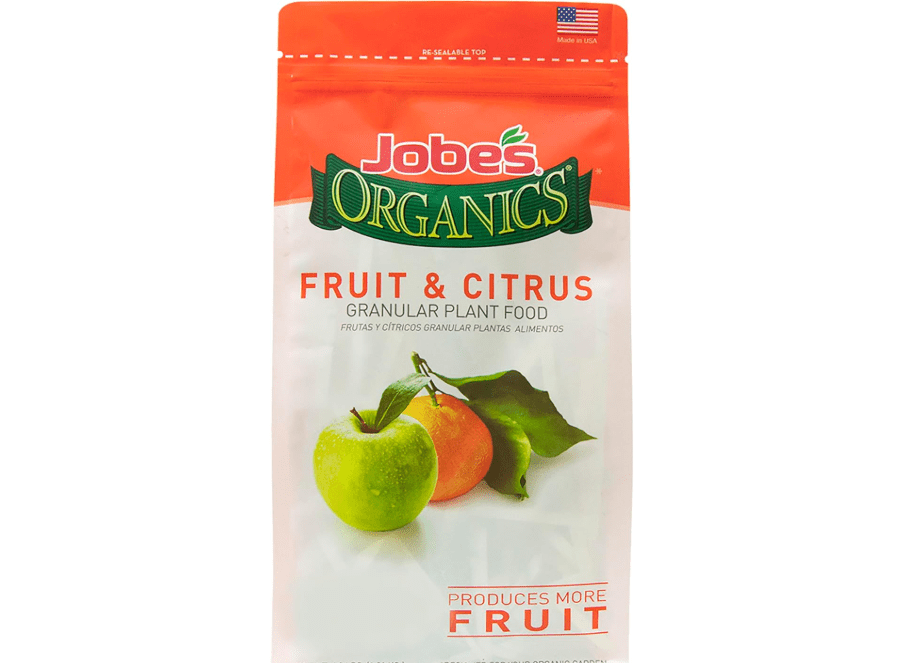 Jobe’s Organics Granular Garden Fertilizer, Easy Plant Care Fertilizer for Fruit and Citrus Plants and Trees, 4 lbs Bag