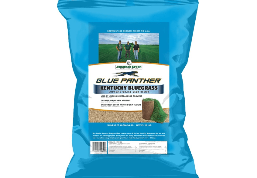 
Jonathan Green (11980) Blue Panther Kentucky Bluegrass Grass Seed - Cool Season Lawn Seed 