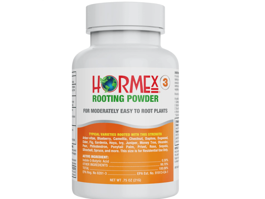 
Hormex Rooting Hormone #3 - All-Purpose Rooting Powder for Common Garden & Houseplant Cuttings | Promotes Quick, Strong Roots on a Wide Variety of Plant.