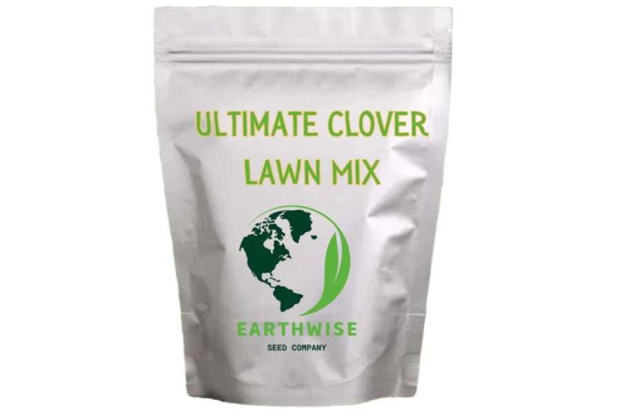 Earthwise Ultimate Clover Lawn Mix – Low-Maintenance, Eco-Friendly Yard- 1lb - Covers 500sqft
