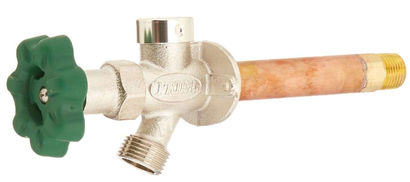 Prier P-164D04 Quarter-Turn Frost Free Anti-Siphon Outdoor Hydrant, 4-Inch