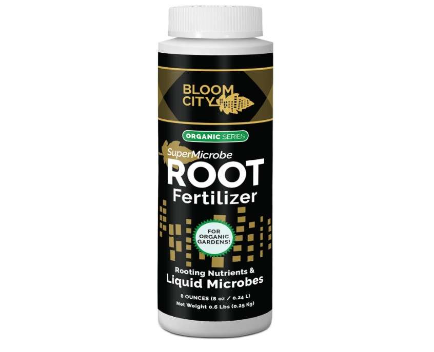 Organic Root Stimulant, Salmon and Kelp Formula, Rich with Microbes and Mycorrhizae by Bloom City, 1/2 Pint (8 oz)