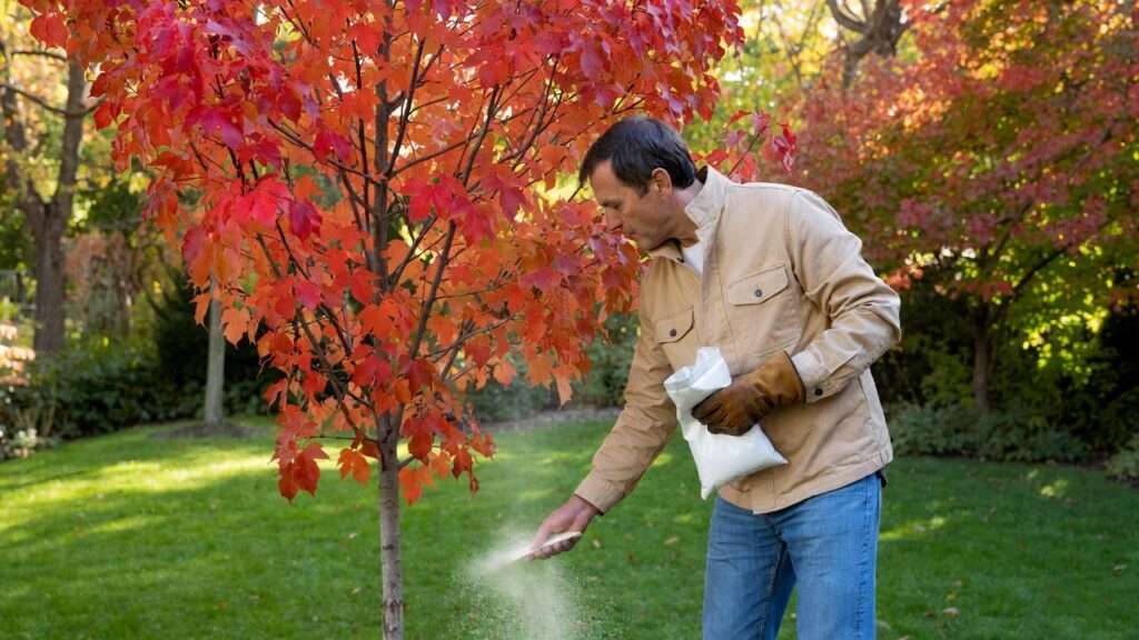 fertilize a maple tree