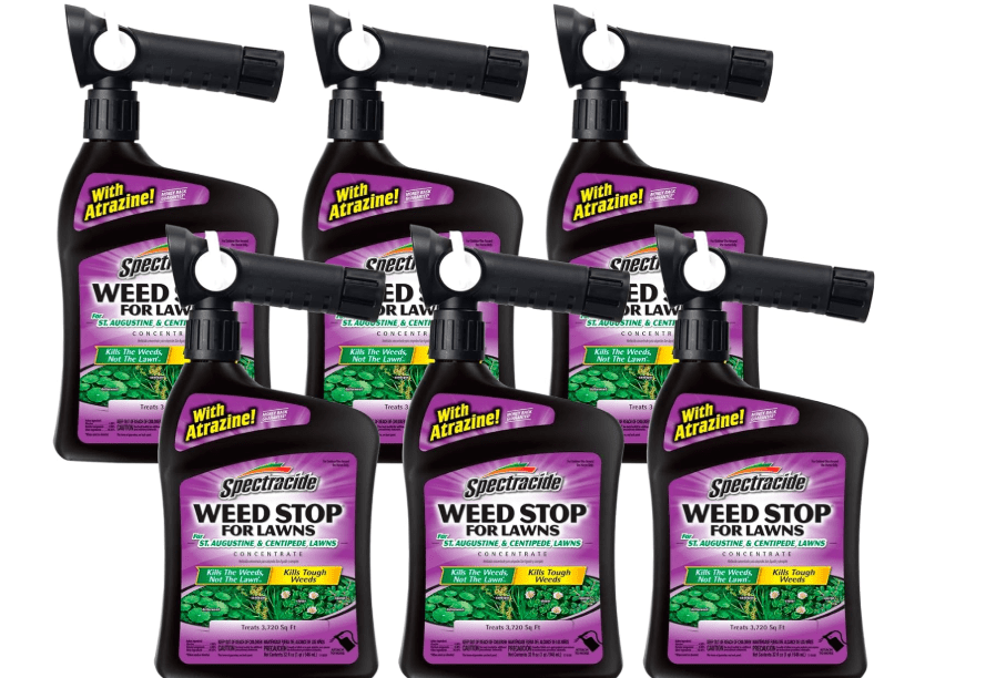 
Spectracide Weed Stop For Lawns For St. Augustine & Centipede Lawns Concentrate, Ready-to-Spray, 32-Ounce, 6-Pack, Clear