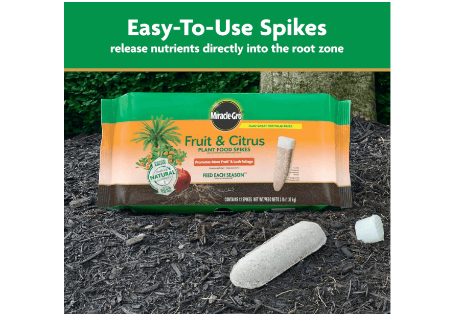 Miracle-Gro Fruit & Citrus Plant Food Spikes