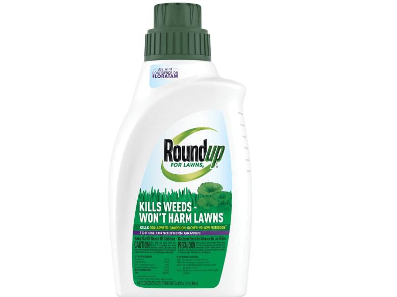 
Roundup for Lawns₅ Concentrate for Use on Southern Grasses, Kills Dandelion, Clover, and More, 32 fl. oz