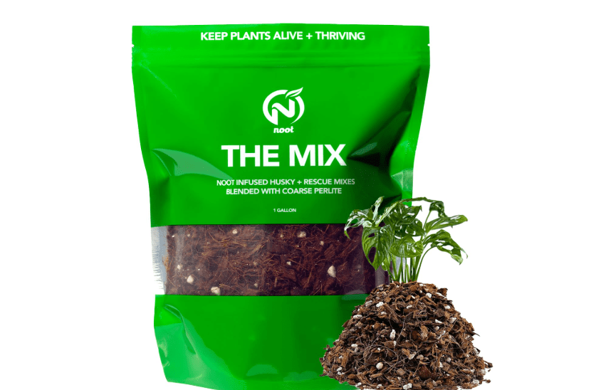 Noot Potting Soil Mix for Indoor & House Plants – 1 Gallon – Orchid, Succulent, Cactus, Aroid, Houseplant, Monstera – Bio-Organic – Fast Draining