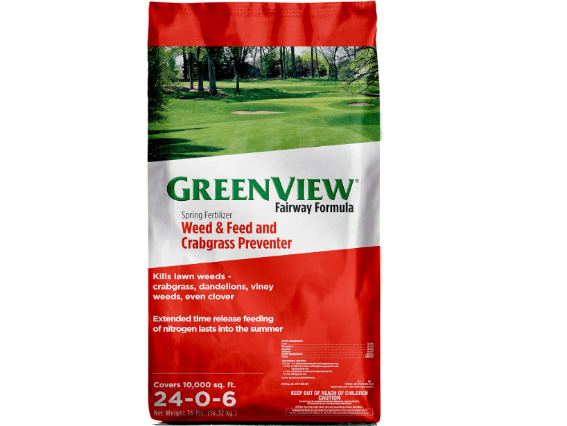 GreenView Fairway Formula Spring Fertilizer Weed & Feed and Crabgrass Preventer