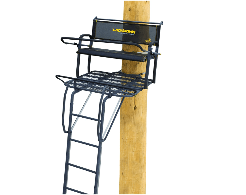Rivers Edge 2-Man Lockdown Ladder Treestand and Concealment Kit, Each Sold Separately