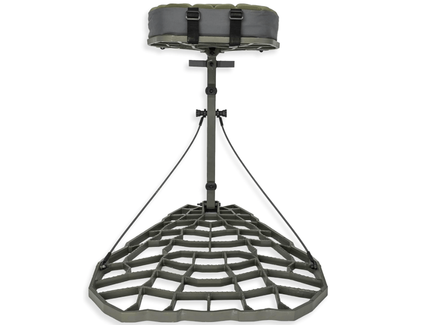 XOP Vanish Evolution - Cast Aluminum Hang On Tree Stand for Hunting - Deluxe Deer Stand