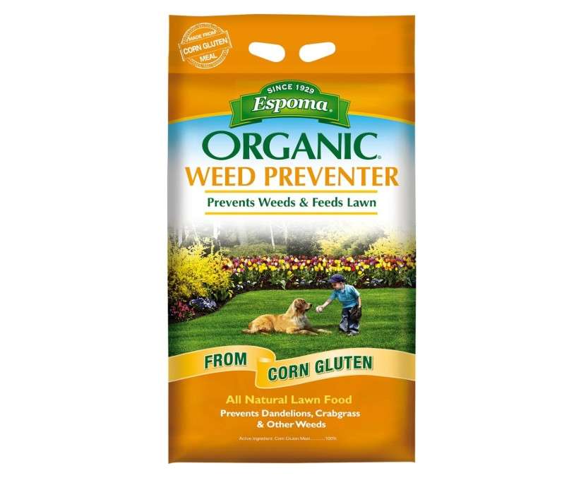 Espoma Organic Weed Preventer Plus Lawn Food from 100% Corn Gluten Meal. Helps Prevent Weed Seed Establishment and Provides Organic nitrogen That Keeps...
